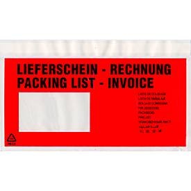 Dokumententaschen Premium, DIN lang, Lieferschein/Rechnung