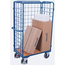 VARIOfit SW-700.306 Etagenwagen Stahl pulverbeschichtet Traglast (max.): 500 kg Enzianblau (RAL 5010)