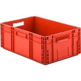 Euro Box Serie MF 6220, aus PP, Inhalt 41,6 L, Durchfassgriff, rot