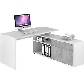 home24 Eckschreibtisch Marela