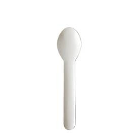 Papstar Kuchen- und Snackgabeln Pure Papier 127 mm Weiß 100 Stück