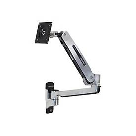 Ergotron LX Sit-Stand Wall Mount LCD Arm 1fach Monitor-Wandhalterung 25,4 cm (10) - 106,7 cm (42) Neigbar+Schwenkbar,