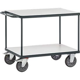 Fetra 9401 ESD-Tischwagen Stahl Traglast (max.): 500 kg Schiefergrau (RAL 7015)