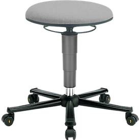 bimos Drehhocker, ESD Stoff grau