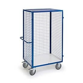ESD-Gitter-Regalwagen, 980 x 700 mm