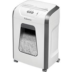 Fellowes Aktenvernichter Powershred 15C, Partikelschnitt 4x40mm, P-4, 19 l, 15 Blatt Schnittleistung, weiss