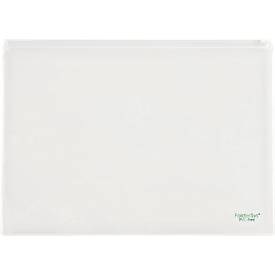 Flachbeutel FolderSys, Gleitverschluss, PVC-frei, lebensmittelgeeignet, Folie transparent, Format A4, 10 Stück