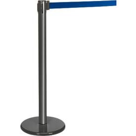 Gurtpfosten anthrazit, Gurt blau