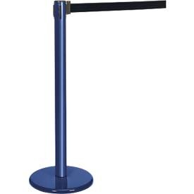 Gurtpfosten blau, Gurt schwarz