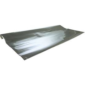Geschenkpapier CLAIREFONTAINE Rhodia Alu-Papierrolle, 10 Rollen, 200 x 70 cm, metallic, 80g/m², silber