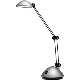 Hansa LED-Schreibtischlampe SPACE Höhe 500 mm silber, satiniert