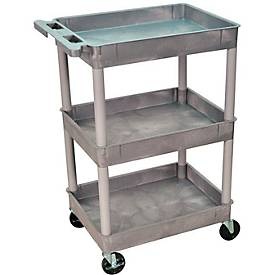 SESTC111-G Kunststoffwagen Polyethylen Traglast (max.): 150 kg Grau