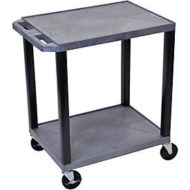 SEWT33GY-B Kunststoffwagen Polyethylen Traglast (max.): 150 kg Grau