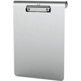 Klemmbrett Maul MAULmedic Format A4 , Klemmweite 8 mm, Aluminium, auch zum Aufhängen, hoch