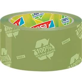 Klebeband Paketklebeband tesapack® Eco & Strong,, 6 Rollen, grün (bedruckt)