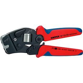 Knipex 97 53 09 Crimpzange Aderendhülsen 0.08 bis 16 mm²