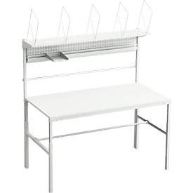 Komplettangebot Packtisch TPB, Breite 1500 mm, höhenverstellbar, Last 30 kg