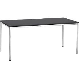 Konferenztisch, 1600 x 800 mm, schwarz