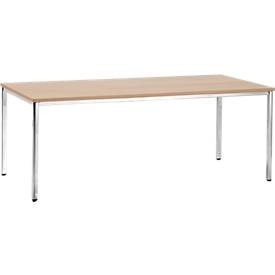 Konferenztisch, 2000 x 800 mm, Buche-Dekor