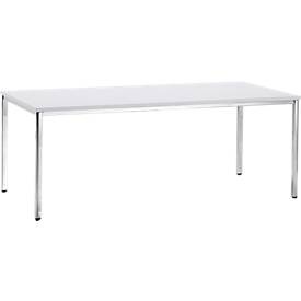 Konferenztisch, 2000 x 800 mm, weiß