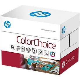 Kopierpapier Hewlett Packard ColorChoice, DIN A4, 90 g/m², hochweiss, 1 Karton = 5 x 500 Blatt
