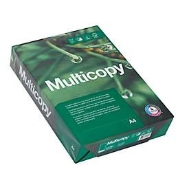 Kopierpapier MultiCopy, DIN A4, 90 g/m², hochweiß, 1 Karton = 5 x 500 Blatt