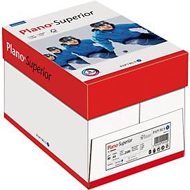 Kopierpapier Papyrus Plano® Superior, DIN A4, 80 g/m², hochweiss, 1 Karton = 5 x 500 Blatt