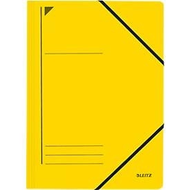 LEITZ® Eckspannmappe, DIN A4, Gummizugverschluss, gelb