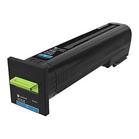 CORPORATE TONER CARTRIDGE CYAN 82K2UCE 55K PAGES UHC F/CX860 MSD NS SUPL