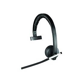 PC-Headset USB, 2.4 GHz Funk Mono, schnurlos Logitech Mono H820e On Ear