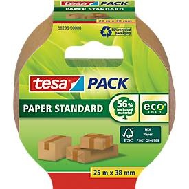 tesa STANDARD ecoLogo® 58293 Packband Braun (L x B) 25 m x 38 mm 1 St.