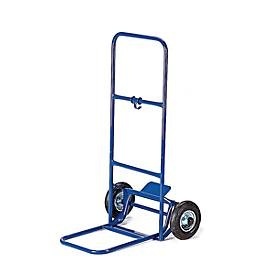 Paketroller , klappbar, Tragkraft 150 kg, Vollgummi-Bereifung