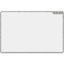 PLAYROOM PLAYBOARD Whiteboard 75x50cm grau