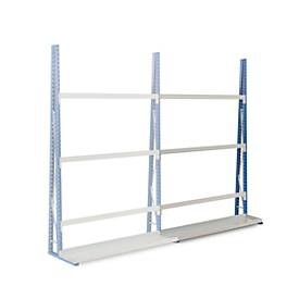 Profil-Lagerregal, einseitig, Anbaufeld, H 3000 x L 1500 x T 340 mm