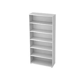 Regal TOPAS LINE, 6 Ordnerhöhen, B 1000 mm, weiss