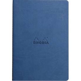 Clairefontaine Rhodia Notizbuch, 32 Blatt, DIN A5, 90 g/m², liniert, saphir