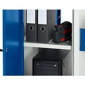 Stahl-Fachboden für PC-Schrank, 553 x 337 mm