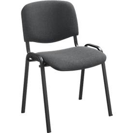 Stapelstuhl ISO Basic, Gestell schwarz, anthrazit