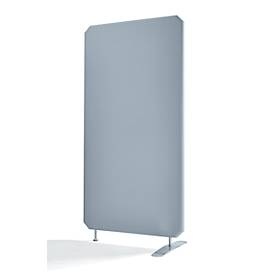 Stellwand Oktagon, antivirale Prüfung nach DIN EN ISO 18184, B 800 x H 1400 mm, grau