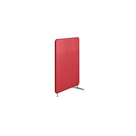 Stellwand Stoff, B 1200 x H 1400 mm, rot