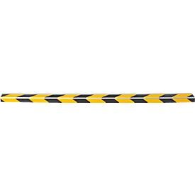 Stufenprofile CleanGrip, Klebevariante, zur Markierung von Treppenstufen nach DIN 18040, L 1000 x B 60 x H 30 mm, schwarz/gelb