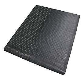 Anti-Ermüdungsmatte, PVC / Neopren Zuschnitt, max. 18,3 m, schwarz lfd. m x 1200 mm