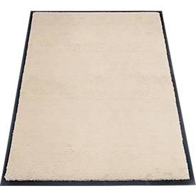 Schmutzfangmatte miltex Eazycare Style, eckig, antistatisch, UV-beständig, waschbar, High-Twist-Nylon & Niltrilgummi, 800 x 1200 mm, tiefschwarz