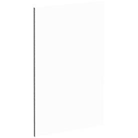 Schäfer Shop Genius Seitenverblendung TETRIS SOLID, für Metall-Korpus, für 2 OH-Schränke, 19 mm stark, weiss