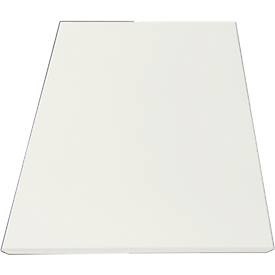 Schäfer Shop Genius Zusatz-Fachböden für TETRIS WOOD Schranksystem, 2 Stück, Regal/Flügeltürenschrank Breite 400 mm, weiss