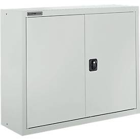 Aktenschrank SSI Schäfer MSI 8408, B 800 x T 400 x H 800 mm, 3 Böden, Stahl, lichtgrau RAL 7035