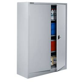 Schäfer Shop Select Aktenschrank, abschliessbar, Höhe 1585 mm, Breite 1200 mm, alusilber