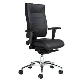 Bürostuhl SSI PROLINE P3+ DELUXE, 3D-Mechanik, ohne Armlehnen, hohe Rückenlehne, ohne Kopfstütze