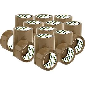 Packband Schäfer Shop Select, L 66 m x B 50 mm, braun, 36 Rollen