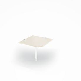 Schäfer Shop Select Winkelplatte 90° PLANOVA BASIC, B 900 x T 900 mm, Ahorn-Dekor/weiss